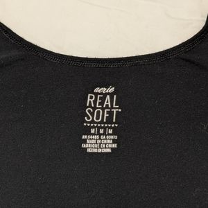Aerie real soft black tank